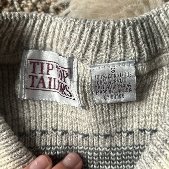 Vintage Aztec sweater - Picture 2 of 2